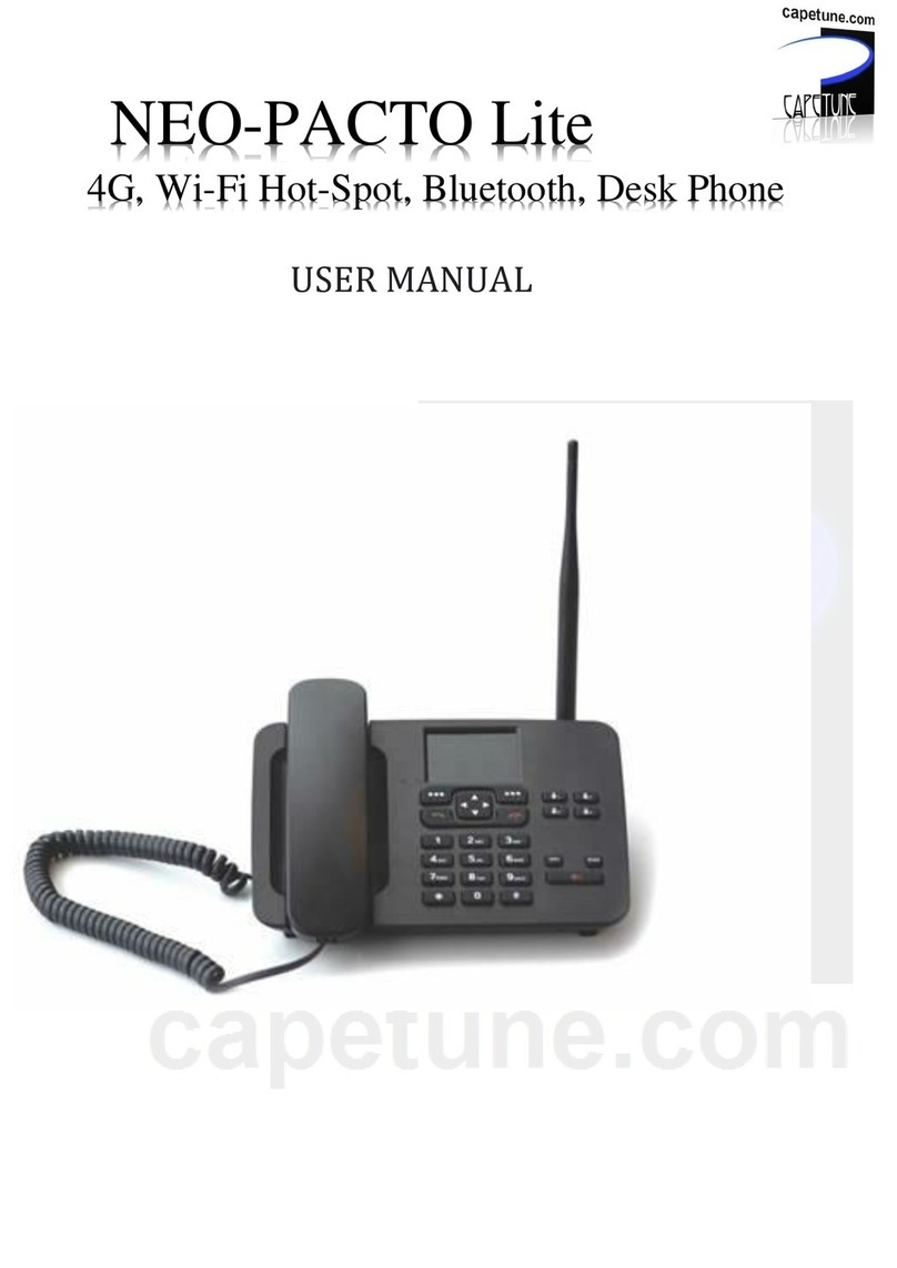 Capetune Neo-Pacto Lite user manual