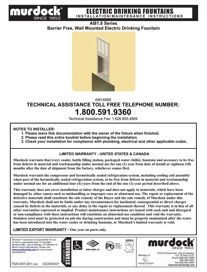 Murdock AI81.8 Series User manual Murdock AI81.8 Series User manual