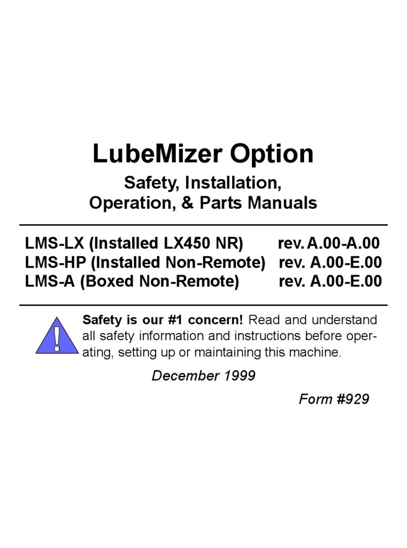 woodmizer LubeMizer User manual