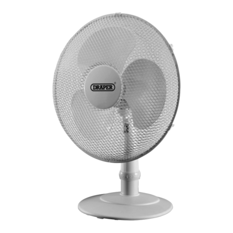 Draper FAN16 User manual