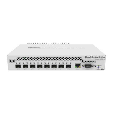 MikroTik CRS309-1G-8S+IN User manual
