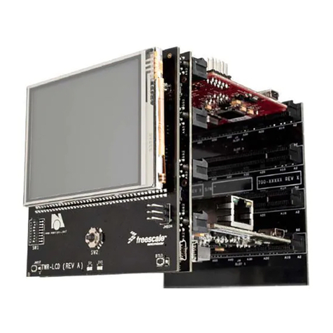 Freescale Semiconductor TWR-LCD User manual Freescale Semiconductor TWR-LCD User manual
