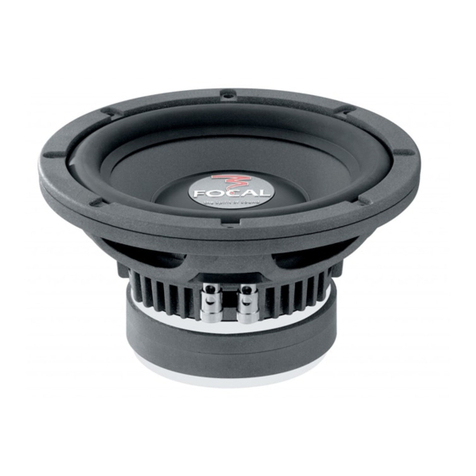 Focal Polyglass 21 V2 User manual