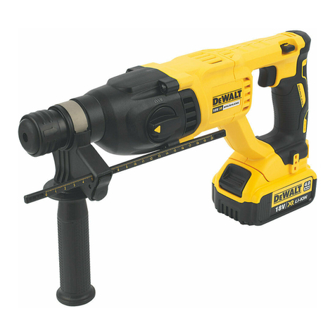 DeWalt XR DCH033 Original instructions