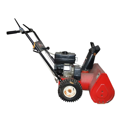 Toro 622 Power Throw Operator's manual