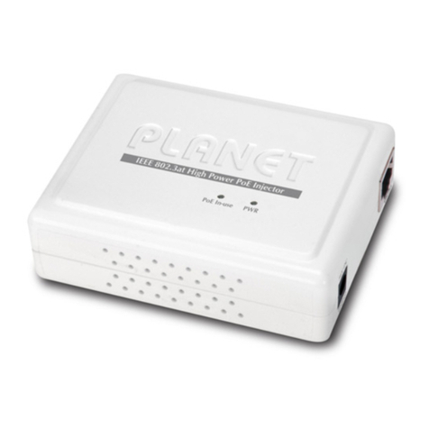 Planet IEEE 802.3at user manual