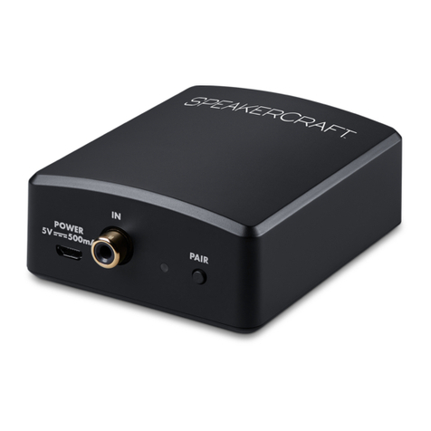SpeakerCraft SC-WIR-TX installation guide