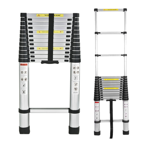 Mr Safe Telescopic Ladder User manual