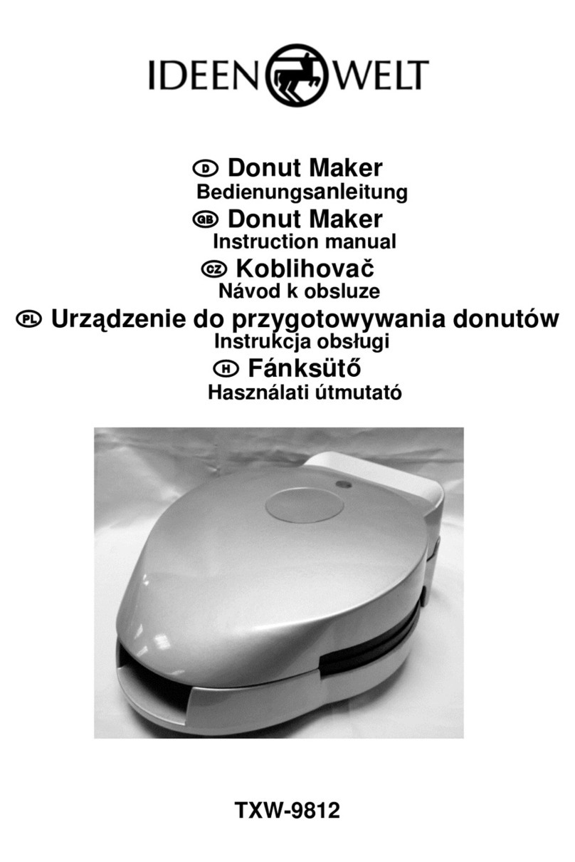 Ideen Welt TXW-9812 instruction manual