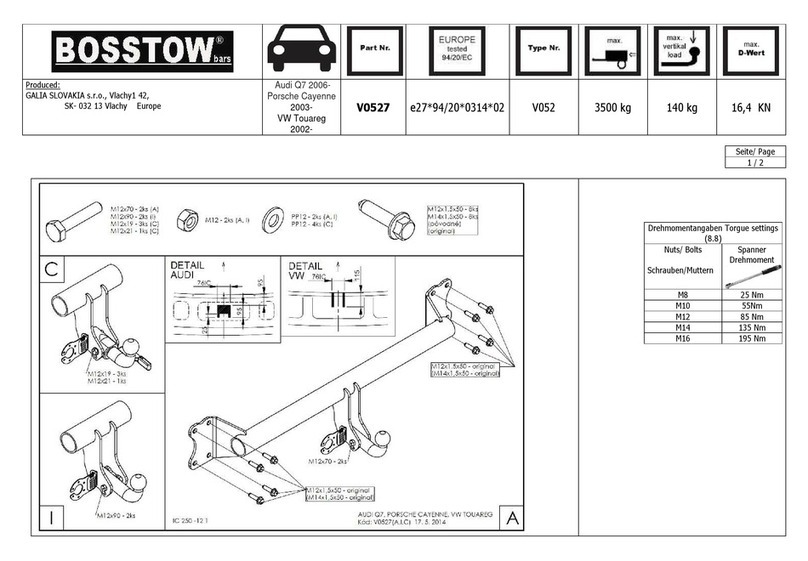 BOSSTOW V0527 quick start guide