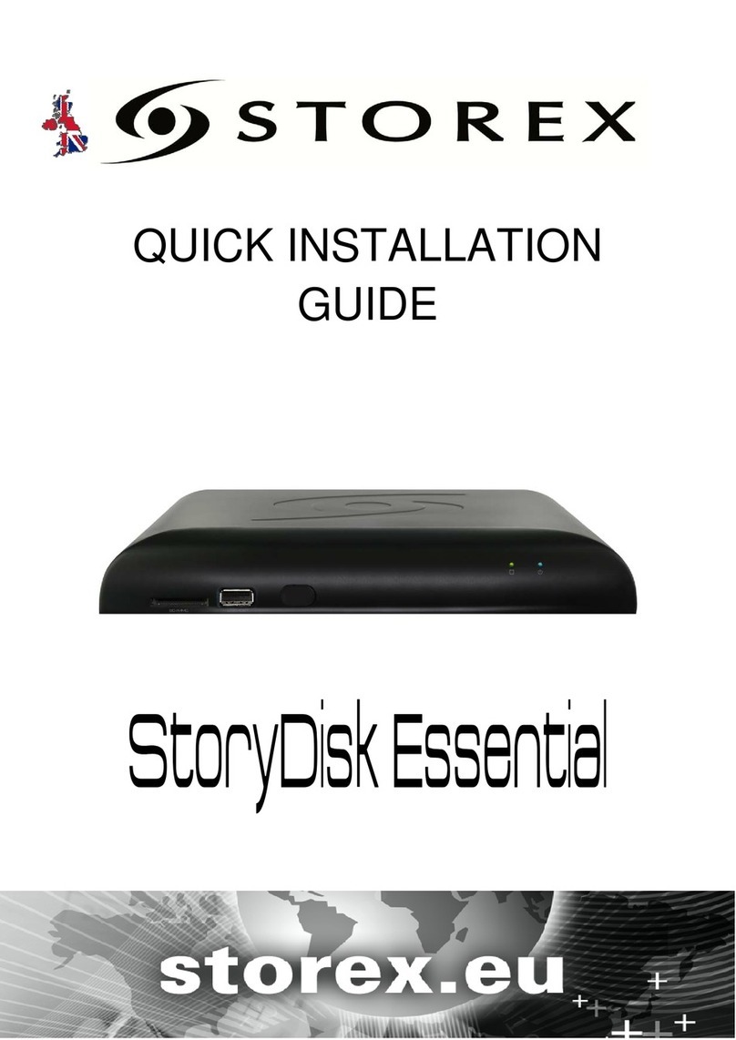Storex StoryDisk Essential Quick installation guide Storex StoryDisk Essential Quick installation guide