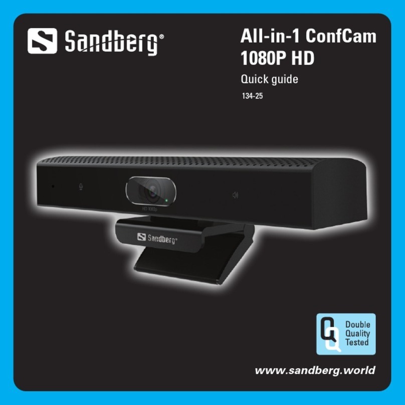 Sandberg All-in-1 ConfCam 1080P HD quick guide