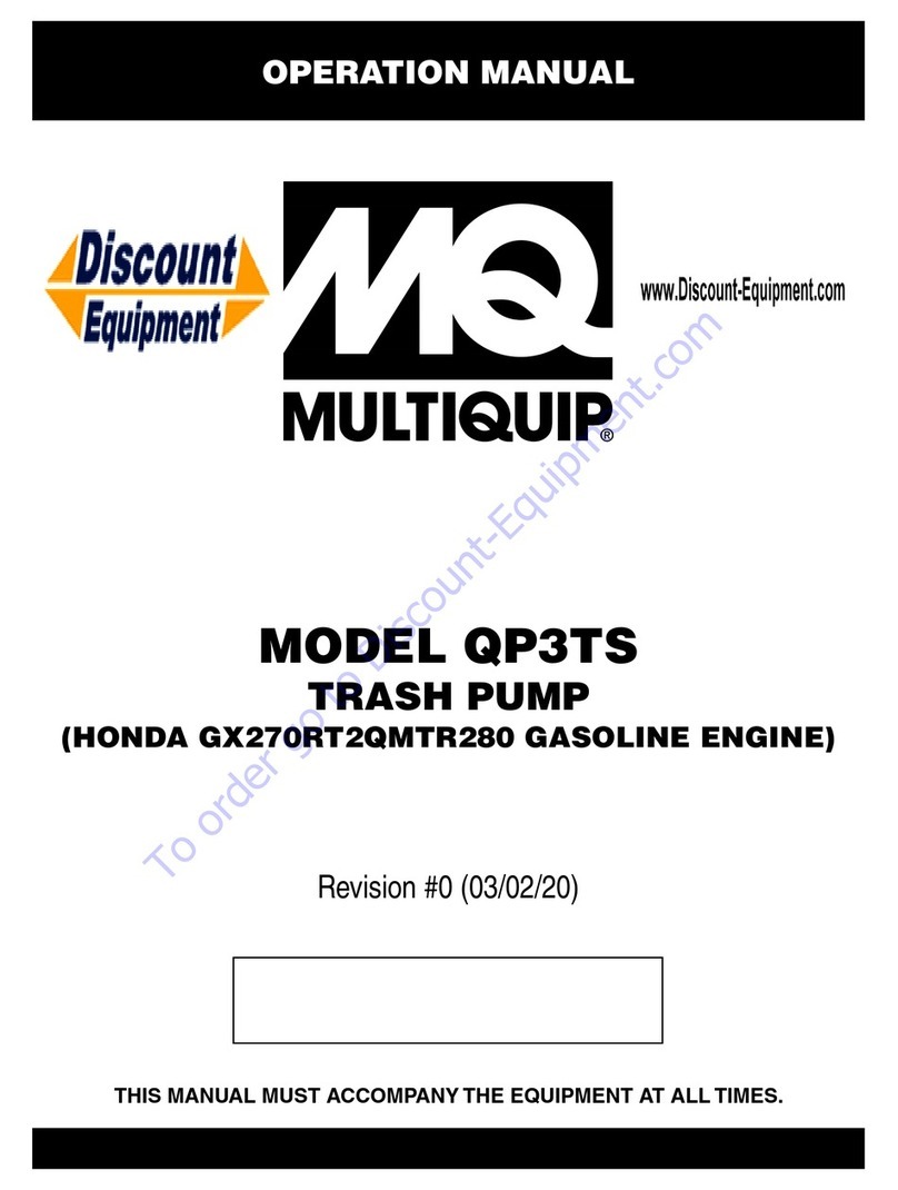 MQ Multiquip QP3TS User manual
