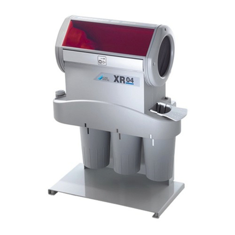 Durr Dental XR 04 Installation and operating instructions