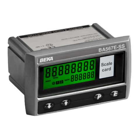 BEKA BA567E-SS User manual