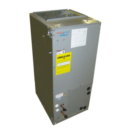 Multiaqua CWA2 Series Installation and operation manual