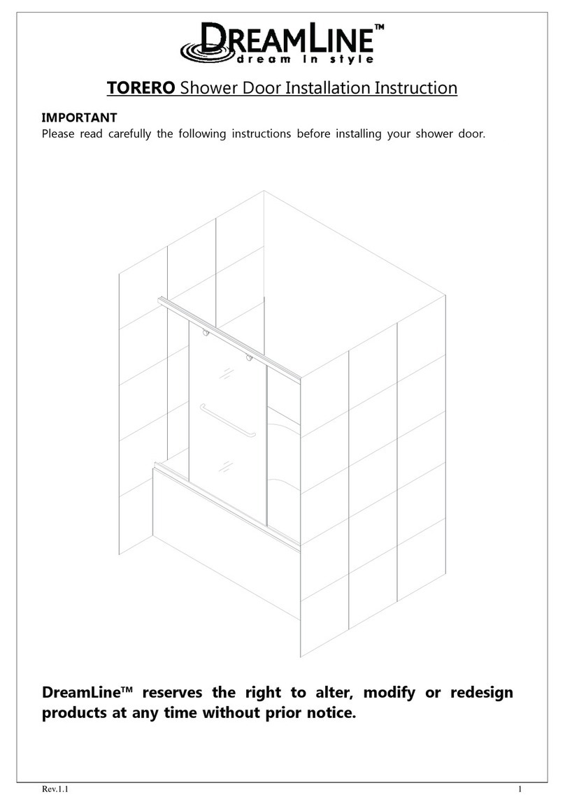 Dreamline TORERO User manual