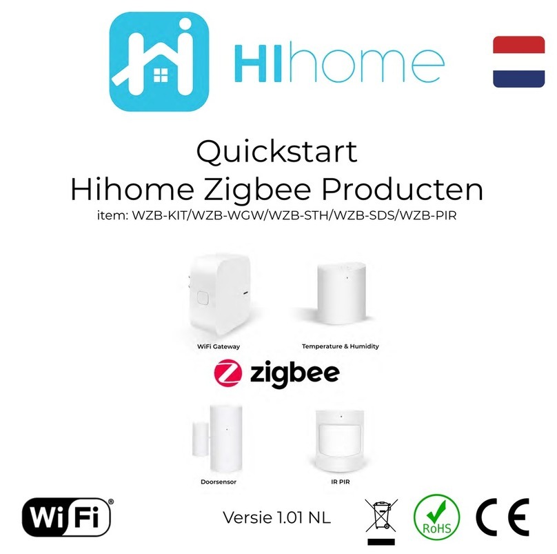 Hihome Zigbee WZB-KIT quick start