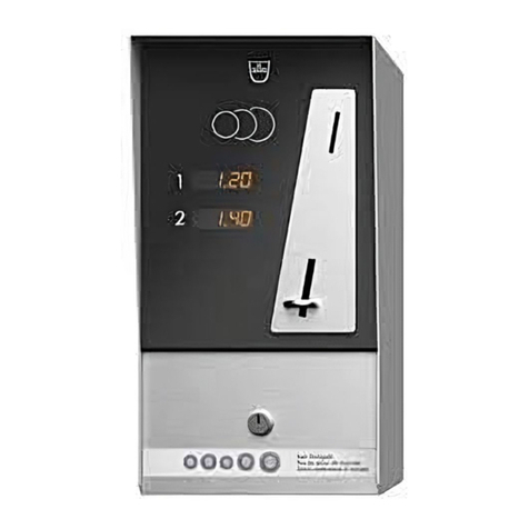 V-ZUG Coin System 1 operating instructions