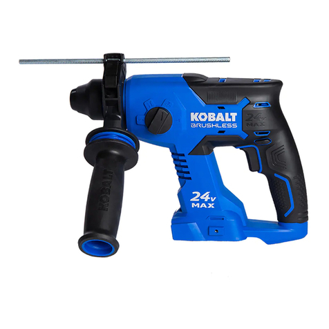 Kobalt KRH 124B-03 User manual