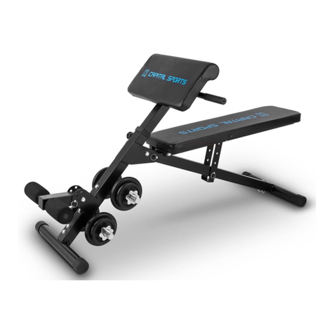 CAPITAL SPORTS Sit'n'Curl instructions