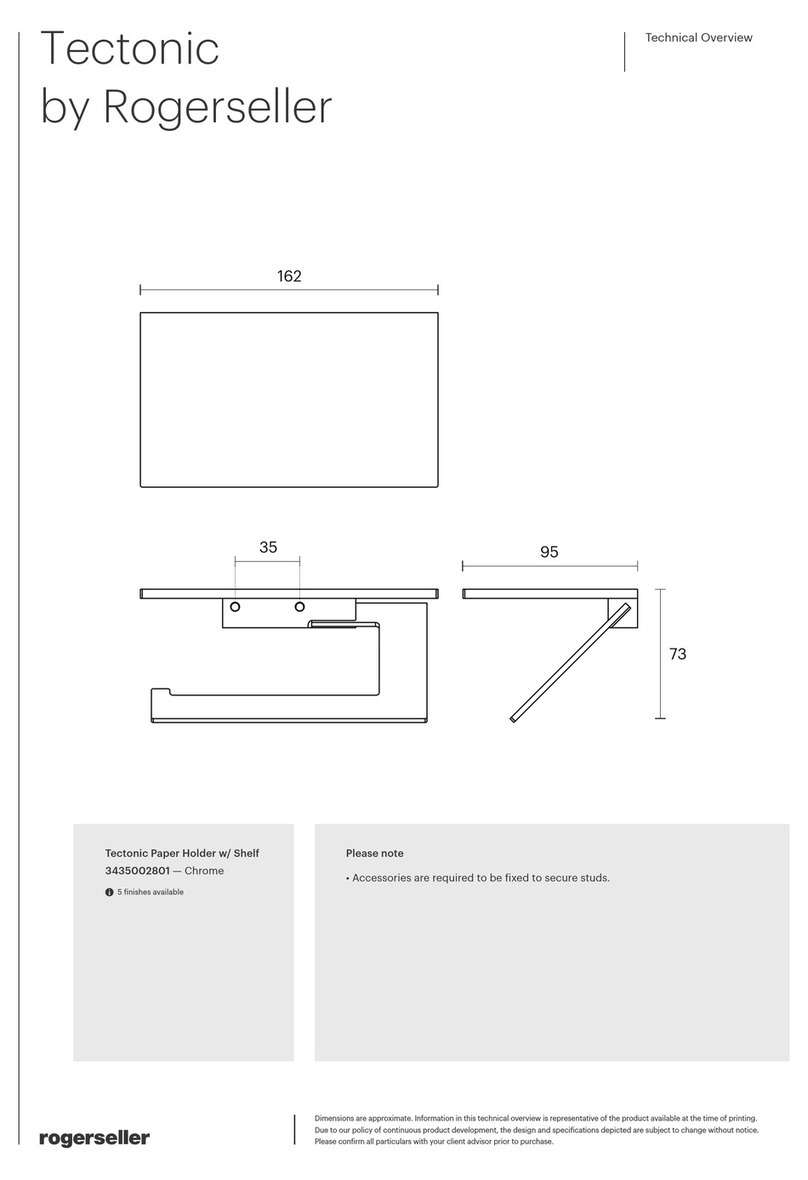 ROGERSELLER Tectonic 3435002801 Care and maintenance