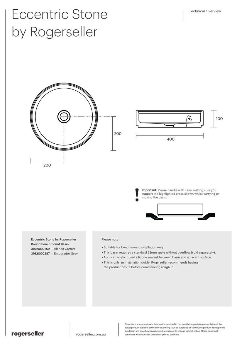 ROGERSELLER Eccentric Stone 3162000262 User manual ROGERSELLER Eccentric Stone 3162000262 User manual
