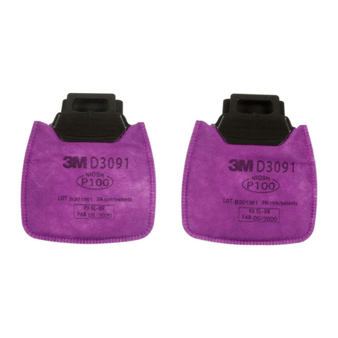 3M Secure Click D3000 P100 Series User instructions