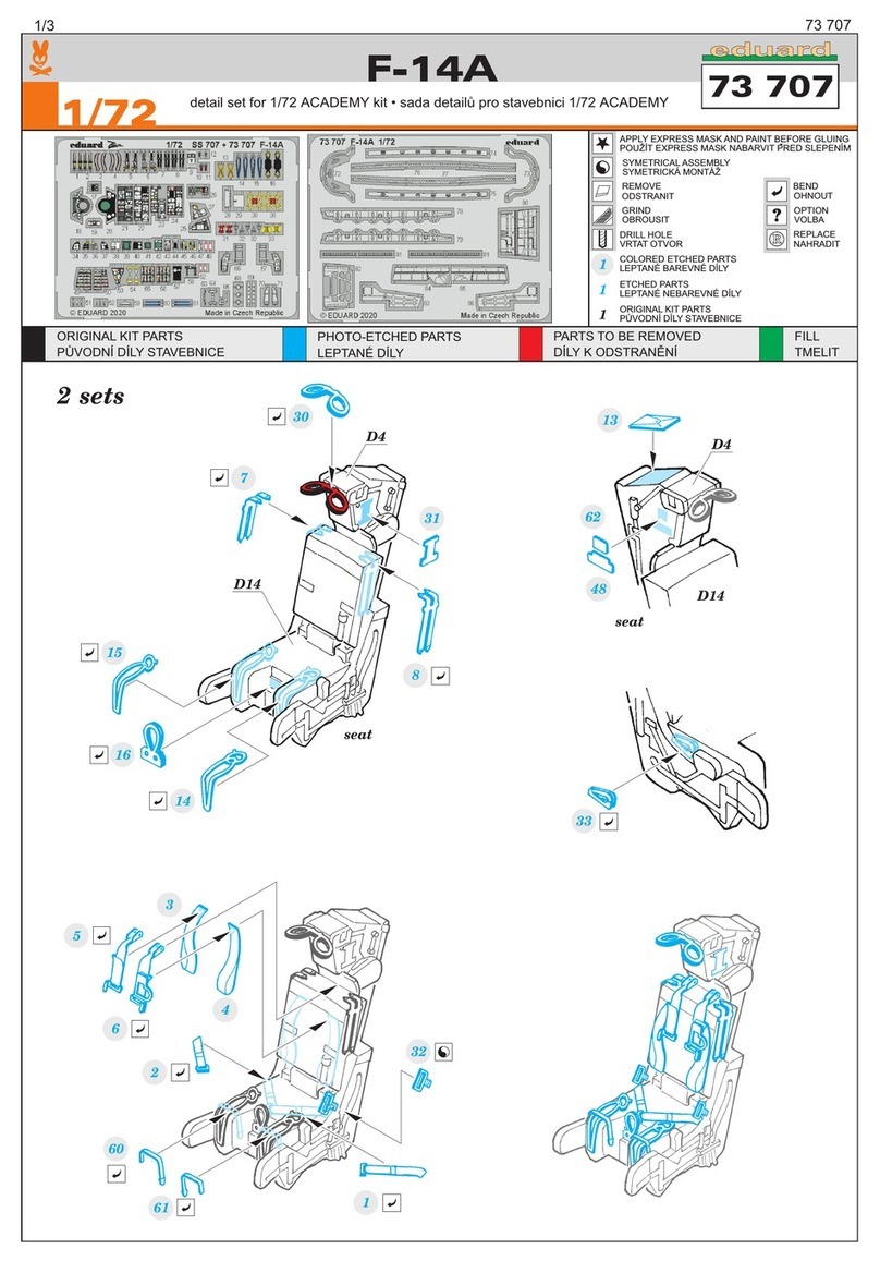 Eduard F-14A User manual Eduard F-14A User manual
