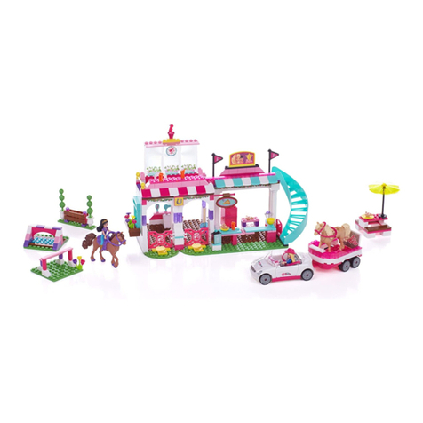 Mega Bloks Barbie Build'n Play Horse Event User manual