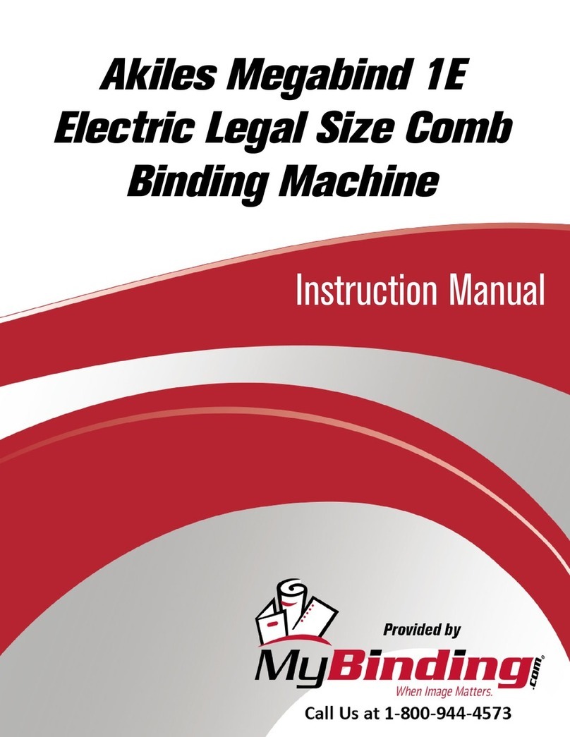 Akiles MEGABIND-1E instruction manual