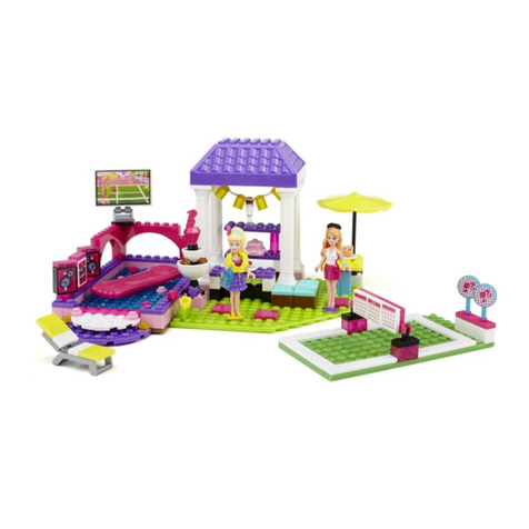 Mega Bloks Barbie Build'n Play Outdoor Party manual Mega Bloks Barbie Build'n Play Outdoor Party manual