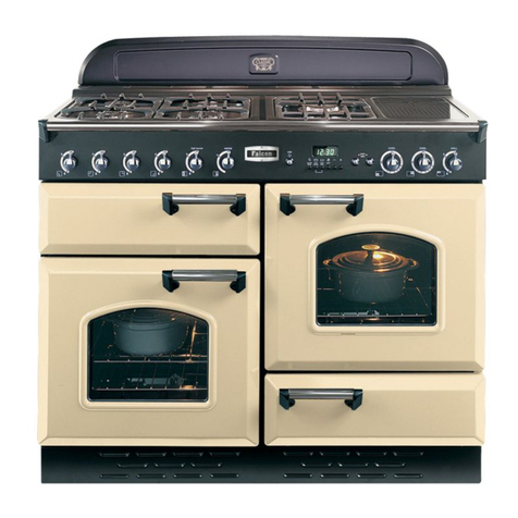 Falcon 110 Induction Instructions for use and installation