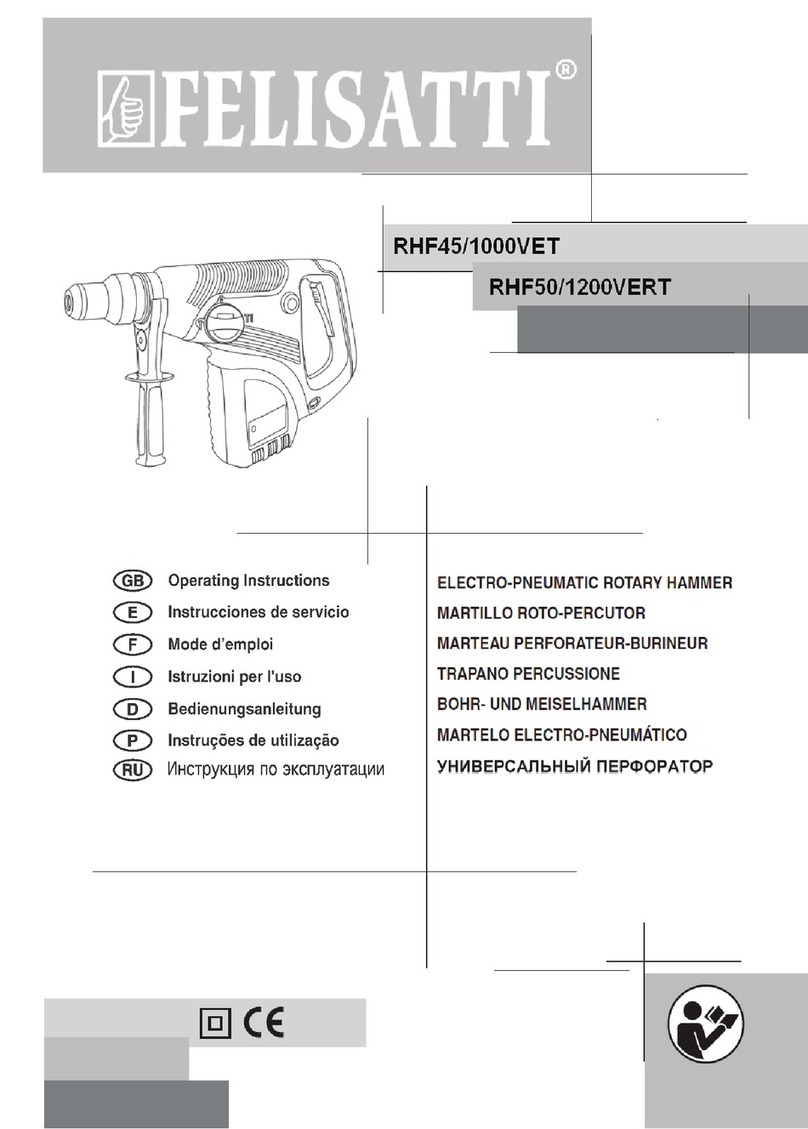 Felisatti RHF45/1000VET operating instructions