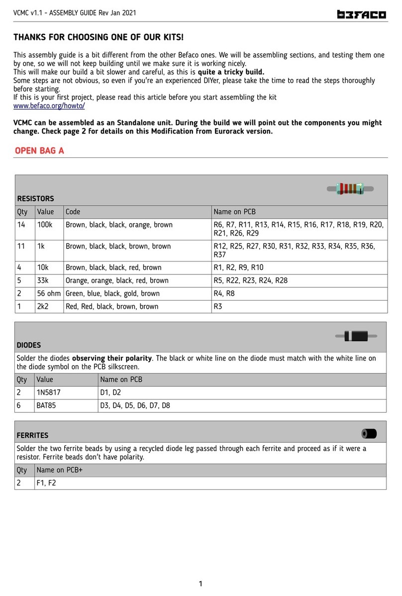 Befaco VCMC 1.1 User manual