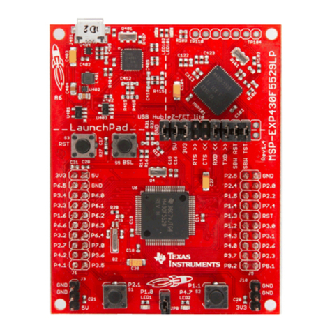 Texas Instruments LaunchPad MSP-EXP430F5529LP User manual