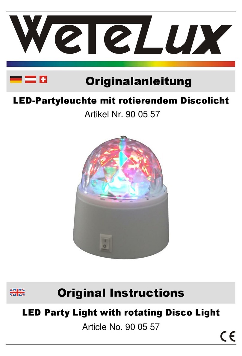 Wetelux 90 05 57 Original instructions