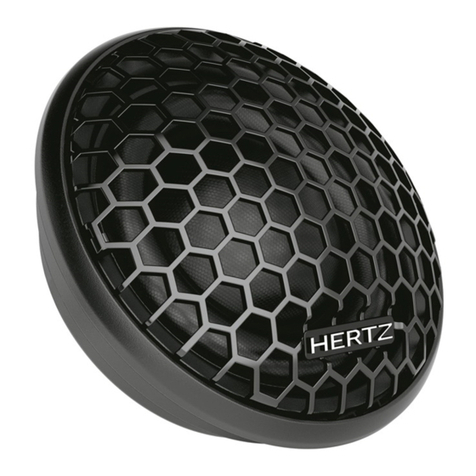 Hertz Cento C 26 owner's manual