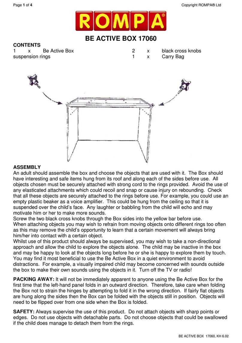 Rompa BE ACTIVE BOX 17060 Assembly