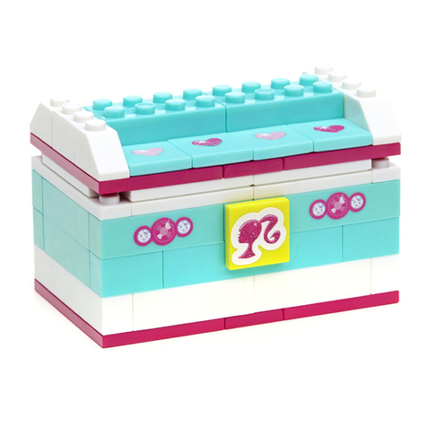 Mega Bloks Barbie Build'n Play 80276 manual