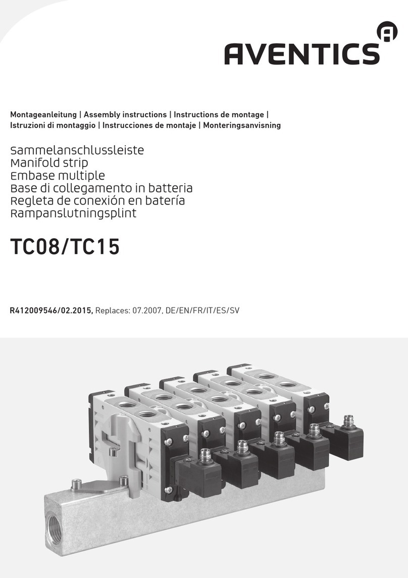 Aventics TC08 Assembly instructions