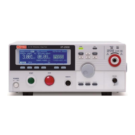 RS PRO IIT-2000 instruction manual