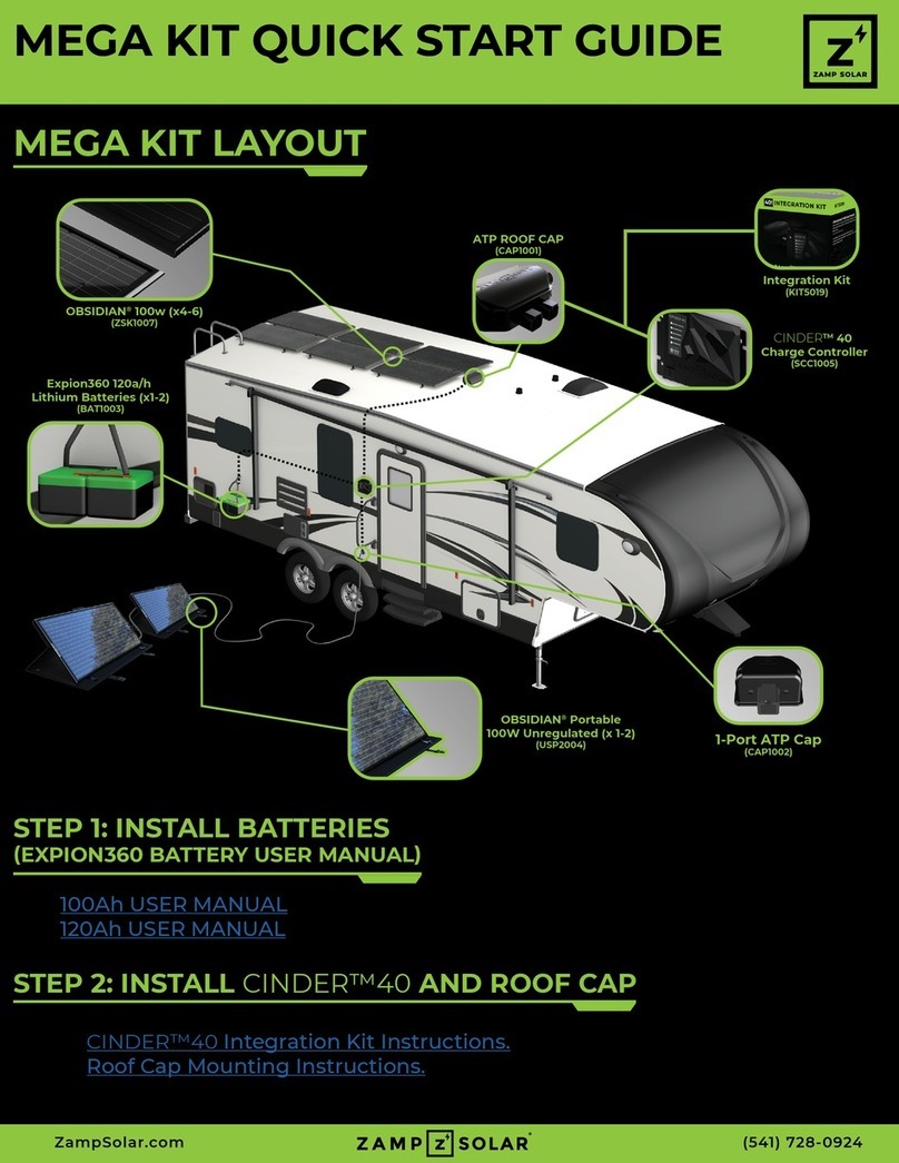 Zamp Solar MEGA KIT quick start guide