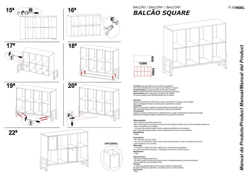 FITMOBEL BALCONY User manual FITMOBEL BALCONY User manual