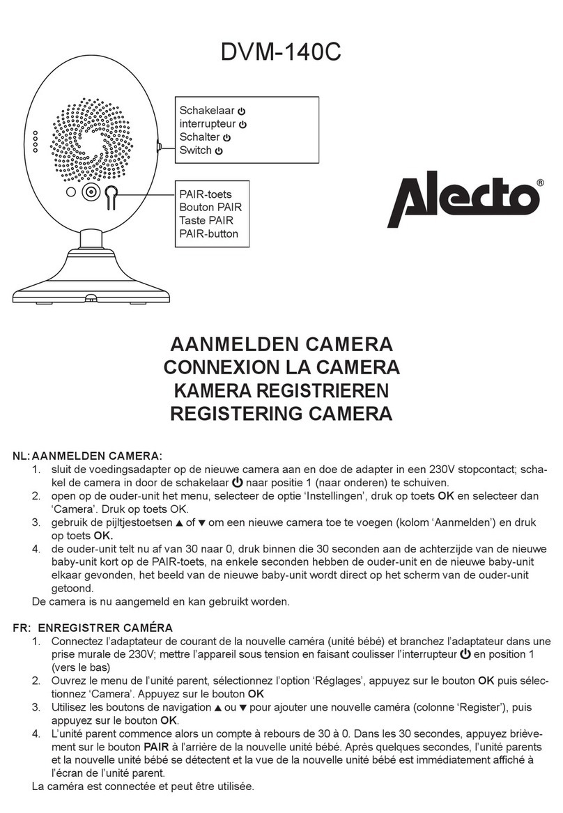 Alecto DVM-140C instruction manual