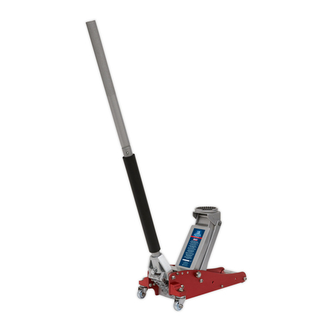 Sealey RJAS1500.V2 quick start guide