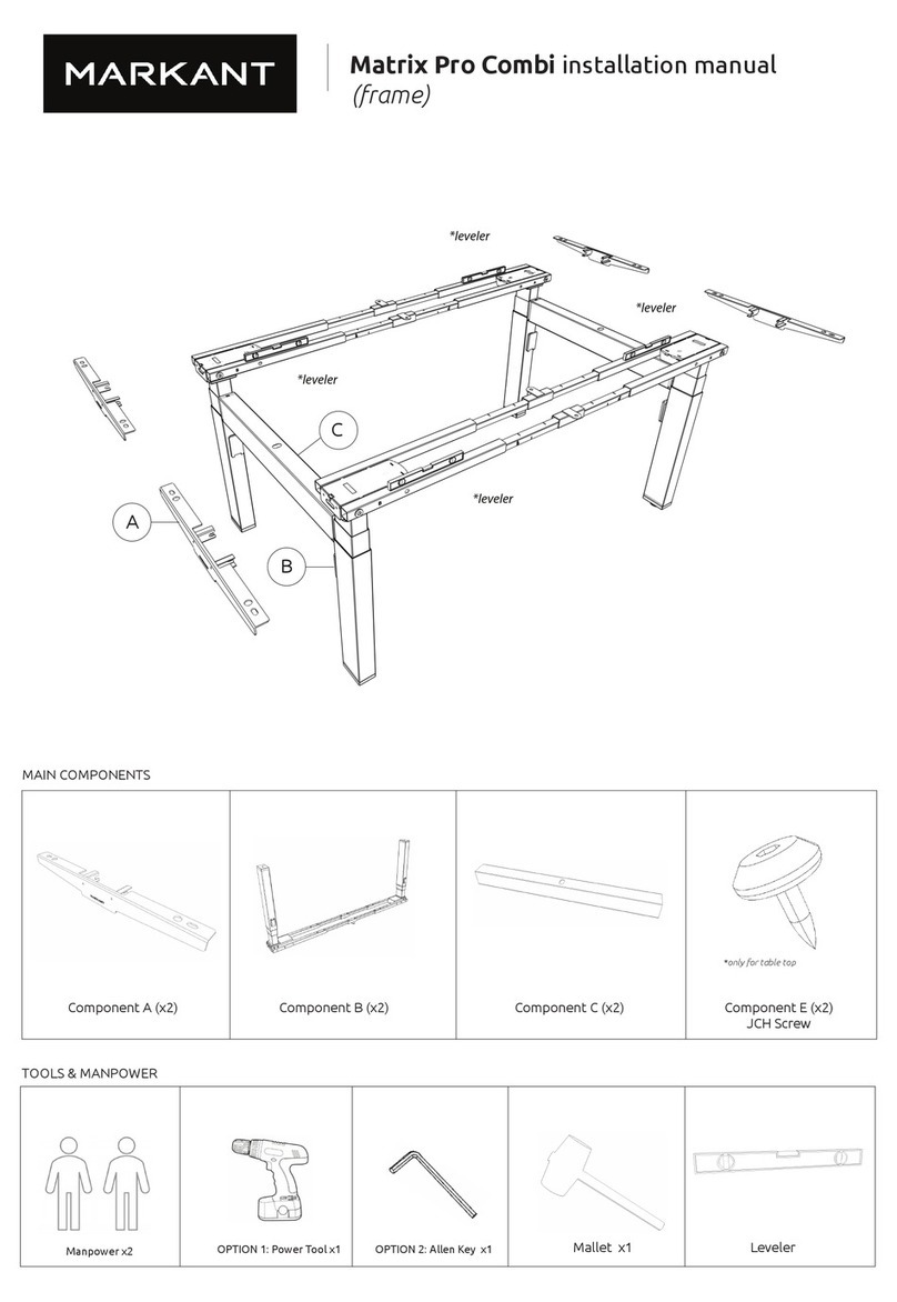 Markant Matrix Pro Combi installation manual