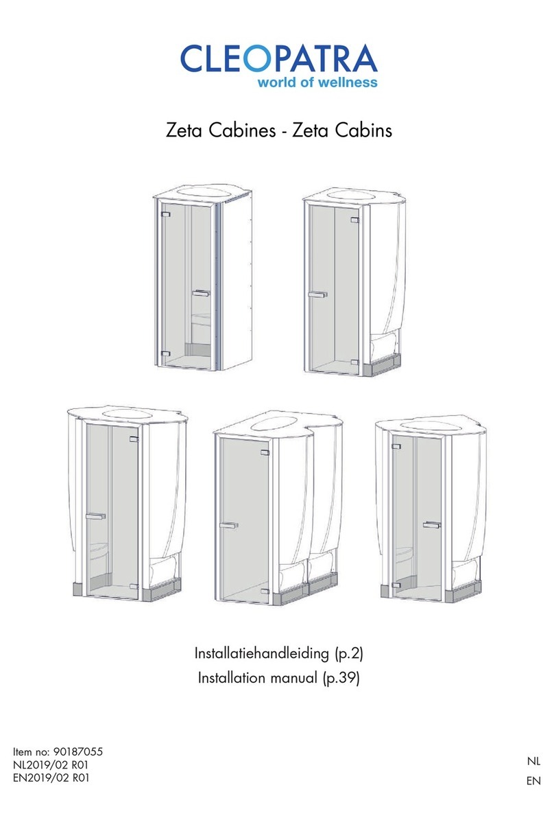 CLEOPATRA Zeta 800 installation manual