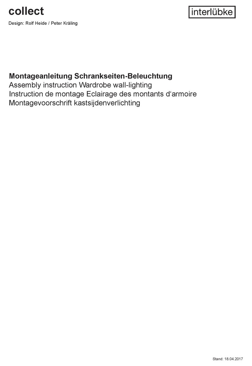 interlübke collect Assembly instruction