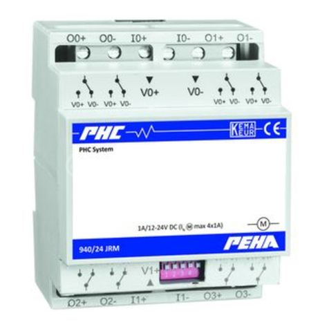 PEHA 940/24 JRM User manual